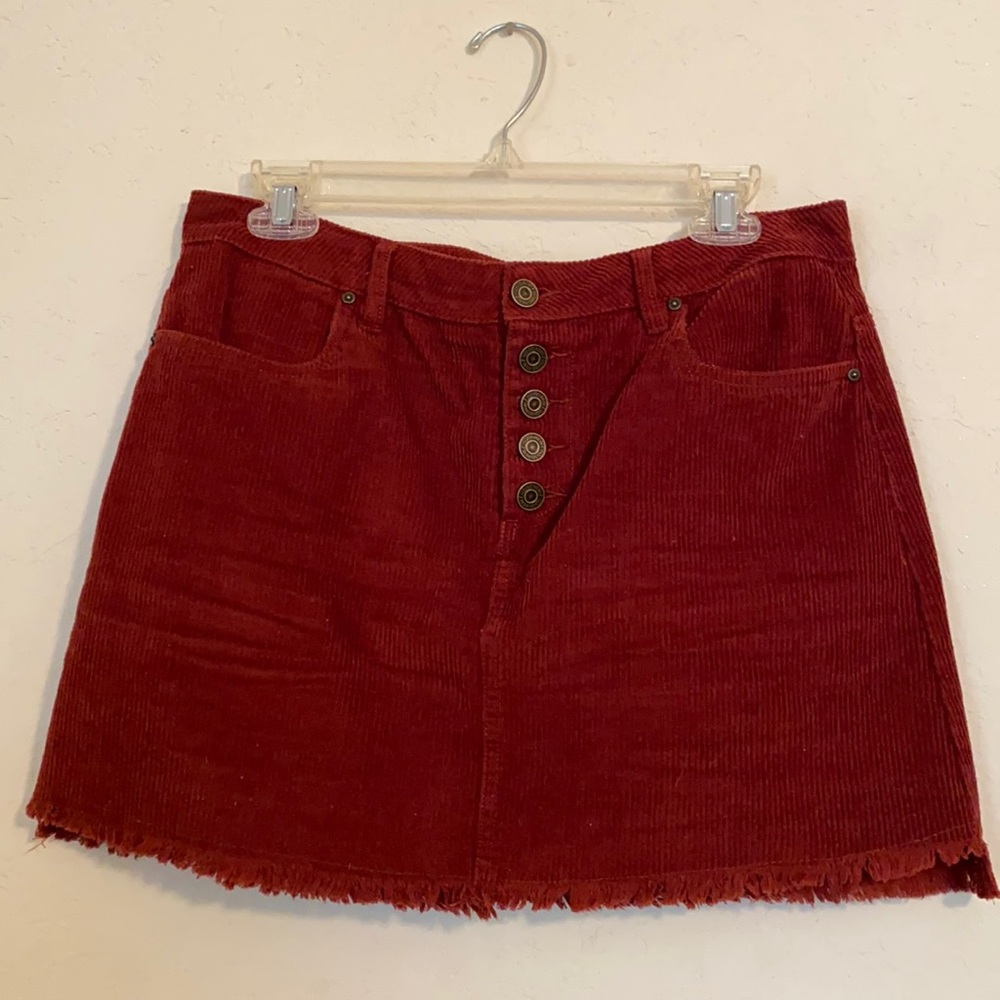 Fall Corduroy Skirt